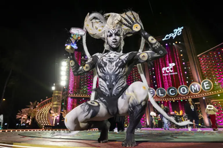 David Salem de la Guardia se alza con el primer premio del Concurso de Maquillaje Corporal de Las Palmas de Gran Canaria