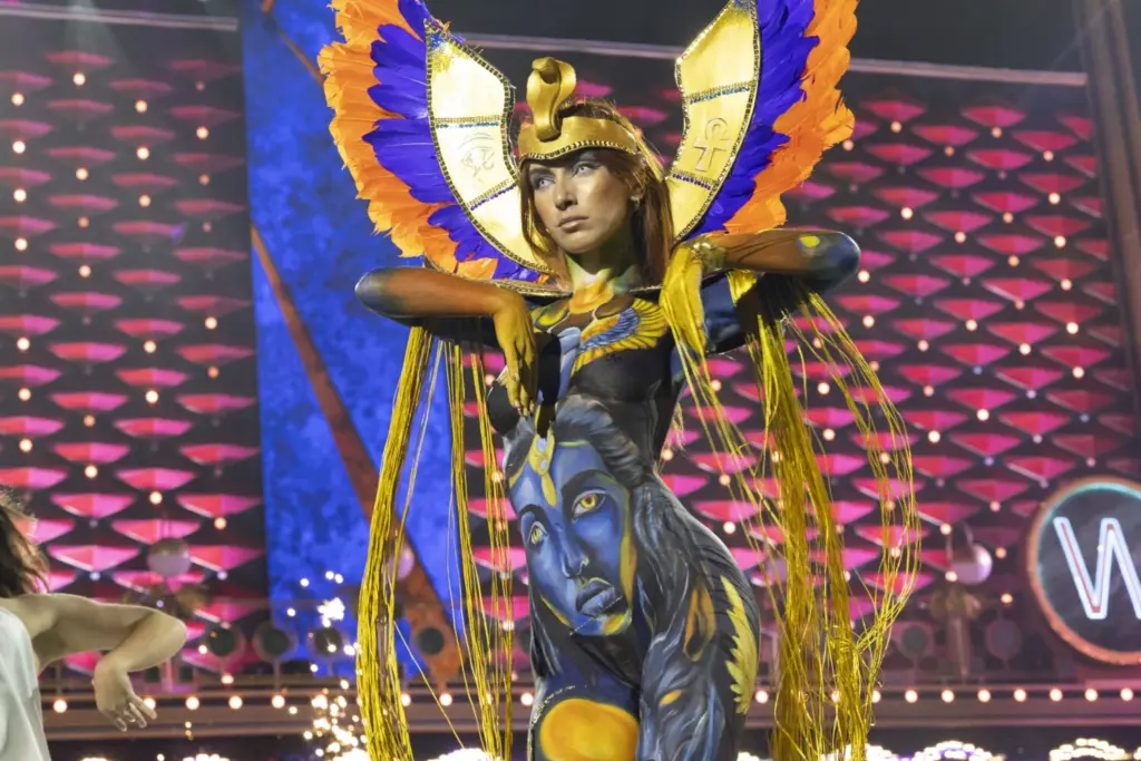 Concurso Maquillaje Corporal segundo premio