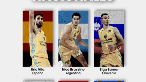 Seis jugadores del Dreamland Gran Canaria acudirán a la ventana FIBA