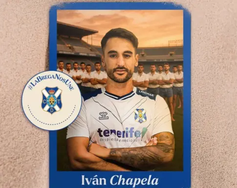 El Tenerife ficha al extremo gaditano Iván Chapela hasta 2028