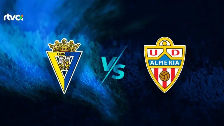 Cádiz CF vs UD Almería: horario, alineaciones y minuto a minuto | LaLiga Hypermotion 25-26