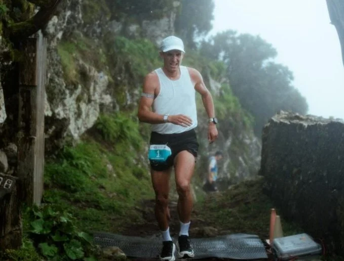 Mario Olmedo, vencedor del Kilómetro Vertical. Imagen portal web el evento