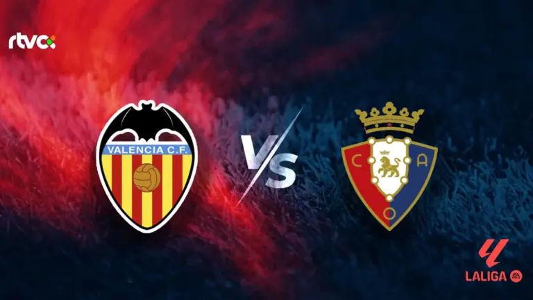 Valencia CF vs CA Osasuna: horario, alineaciones y minuto a minuto | LaLiga EA Sports 25-26