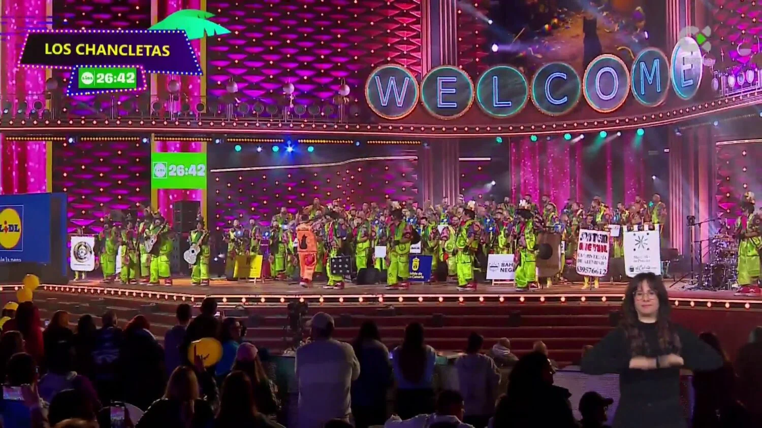 Cuarta fase de murgas del Carnaval de Las Palmas de Gran Canaria