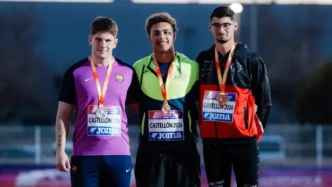 El atletismo canario conquista dos oros y una plata en el Campeonato de España de Lanzamientos Largos