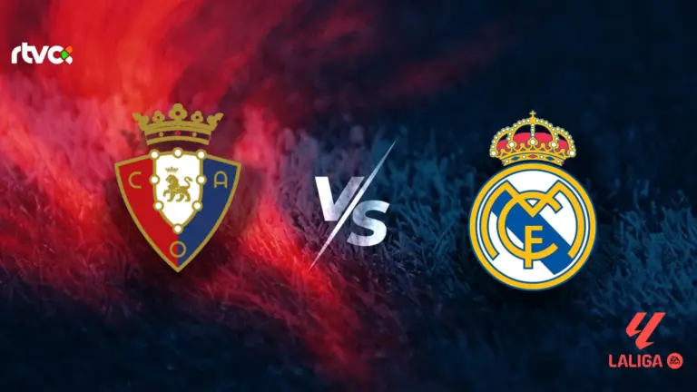 CA Osasuna vs Real Madrid CF: horario, alineaciones y minuto a minuto | LaLiga EA Sports 25-26