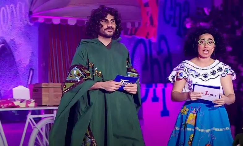 Presentadores gala reina infantil Tenerife