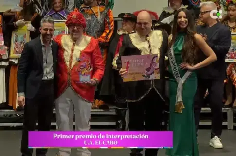El Cabo, primer Premio de Interpretación en el Concurso de Rondallas del Carnaval de Santa Cruz de Tenerife