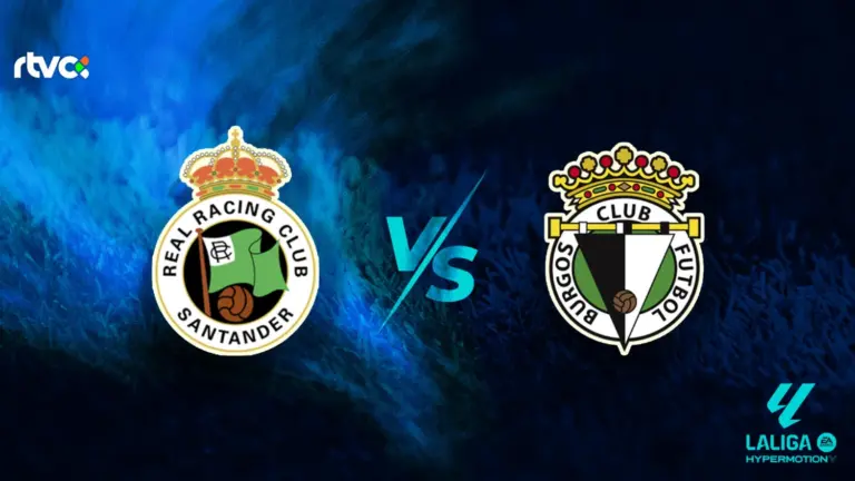 Racing Santander vs Burgos CF: horario, alineaciones y minuto a minuto | LaLiga Hypermotion 25-26