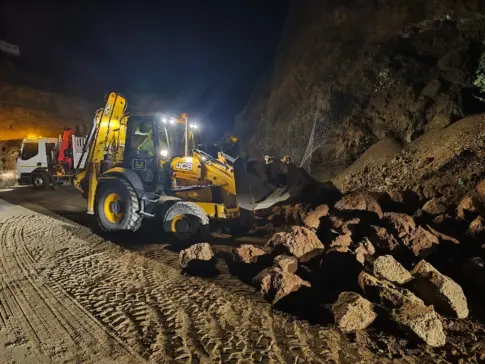 Reabierto el tráfico en la GC-41