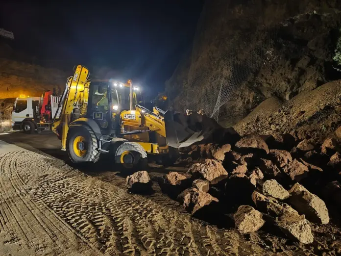 Reabierto el tráfico en la GC-41