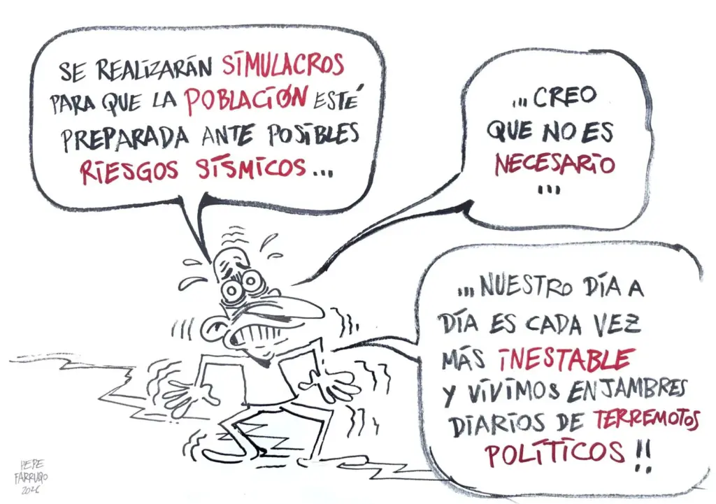 Sismos Teide Farruqo viñeta 24 febrero 2026