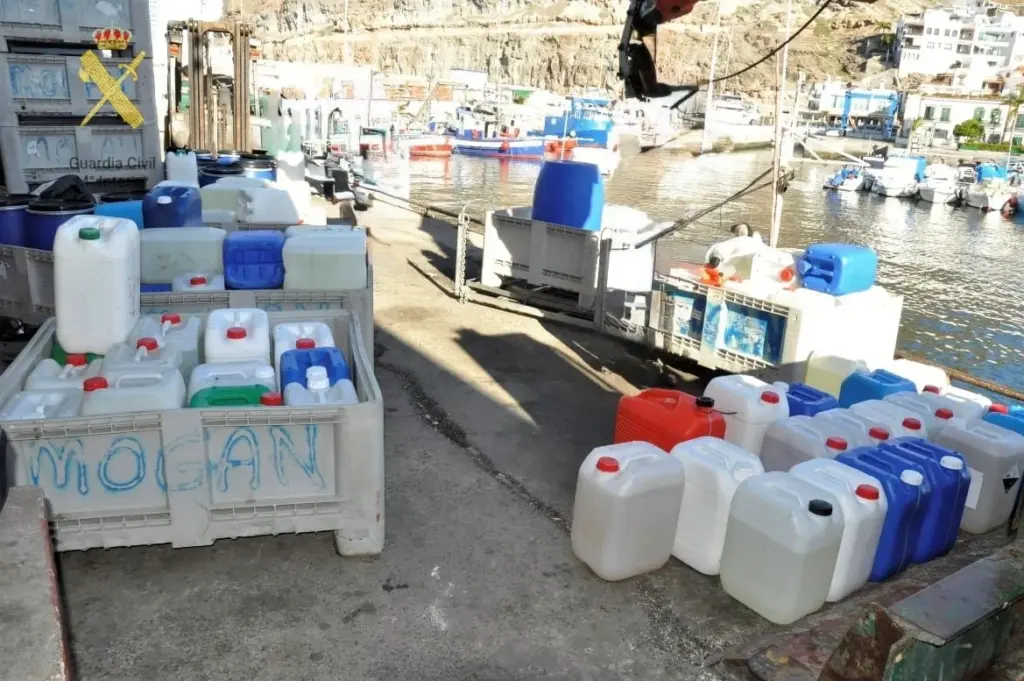 Golpe al 'petaqueo' en las costas de la provincia de Las Palmas | Guardia Civil