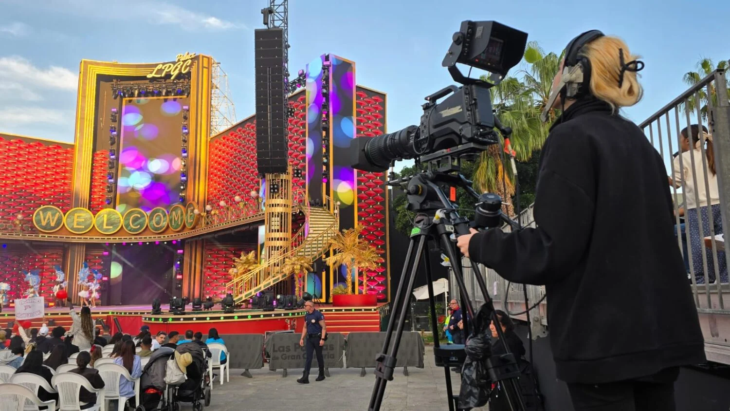 RTVC despliega una cobertura integral para la Gala de la Reina de Las Palmas de Gran Canaria. RTVC.