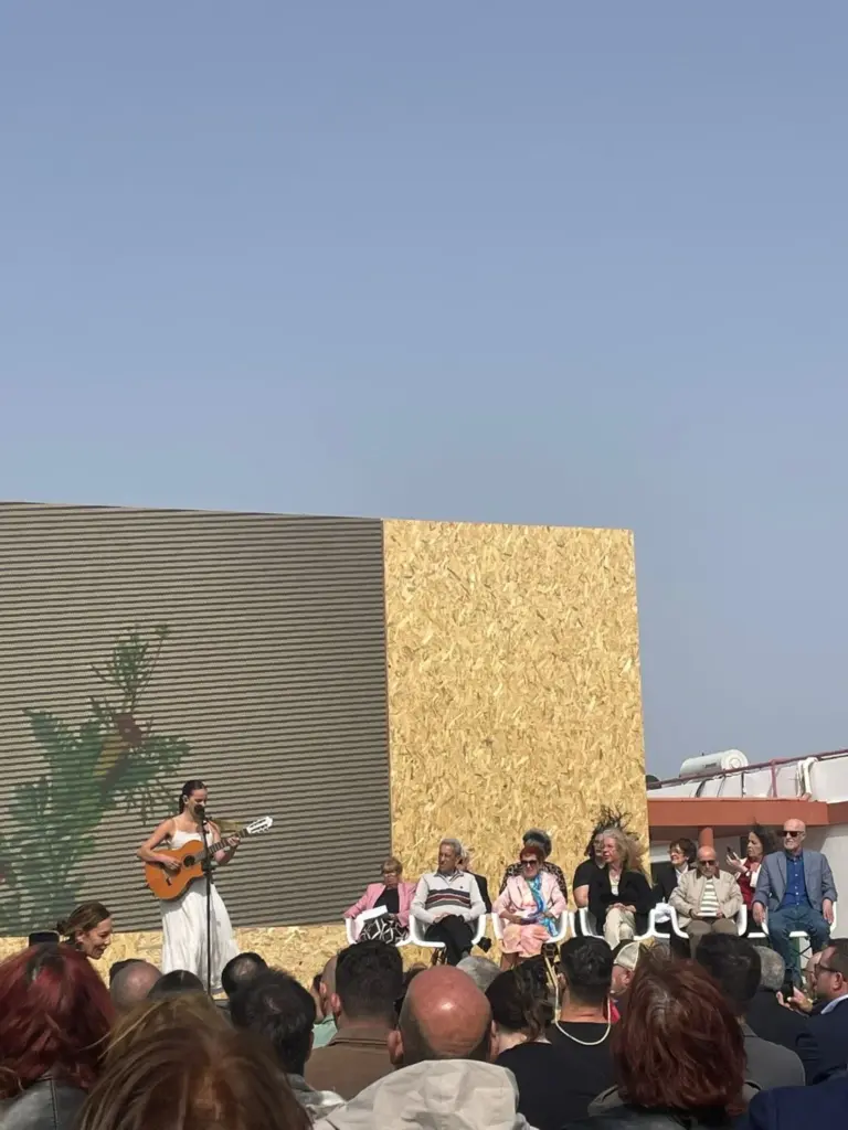 Actuación en el acto de declaración de la cárcel de Tefía como Lugar de Memoria Democrática