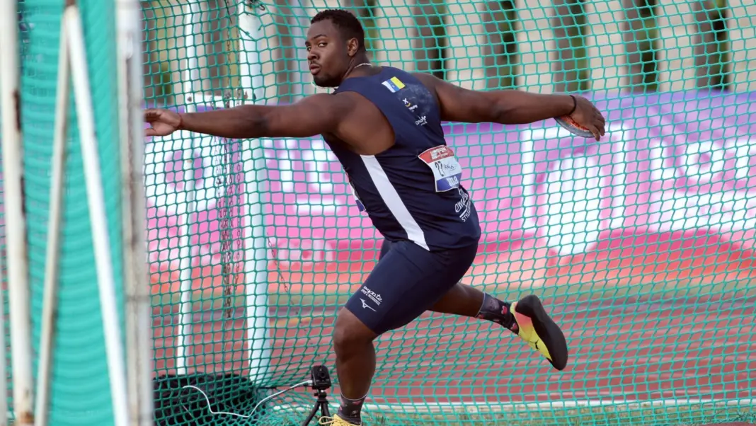 Yasiel Sotero logra la plata en Disco en el Nacional de Lanzamientos Largos