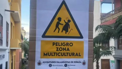 Denuncian un cartel xenófobo frente al centro de menores en Puerto de la Cruz