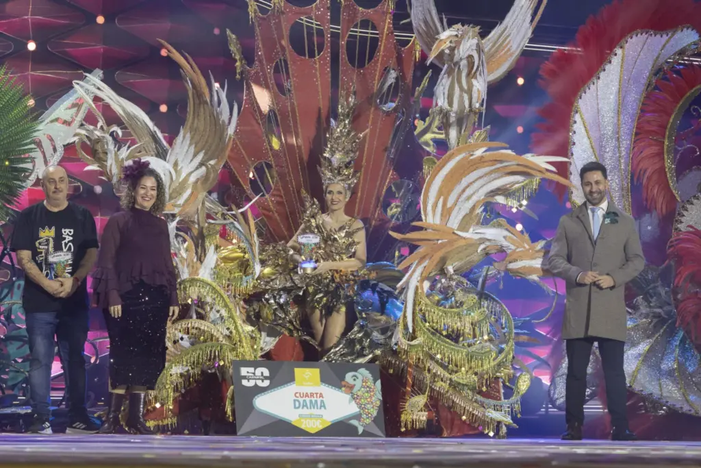 Sonia Acosta Díaz se alzó con el puesto de Cuarta Dama / Carnaval LPGC