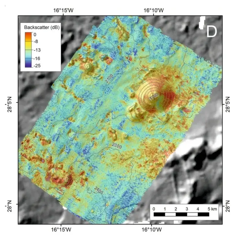Así es Enmedio: el volcán submarino en la zona caliente del terremoto de 4,1 en Canarias