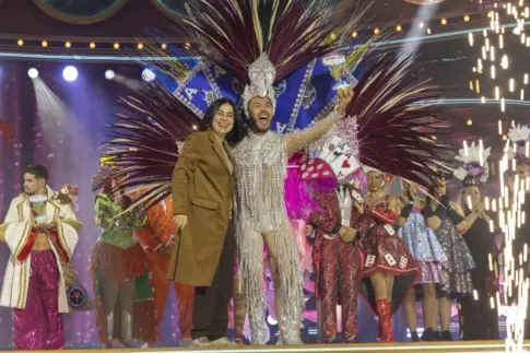César Arévalo gana la modalidad individual del Concurso de disfraces adultos del Carnaval de Las Palmas de Gran Canaria