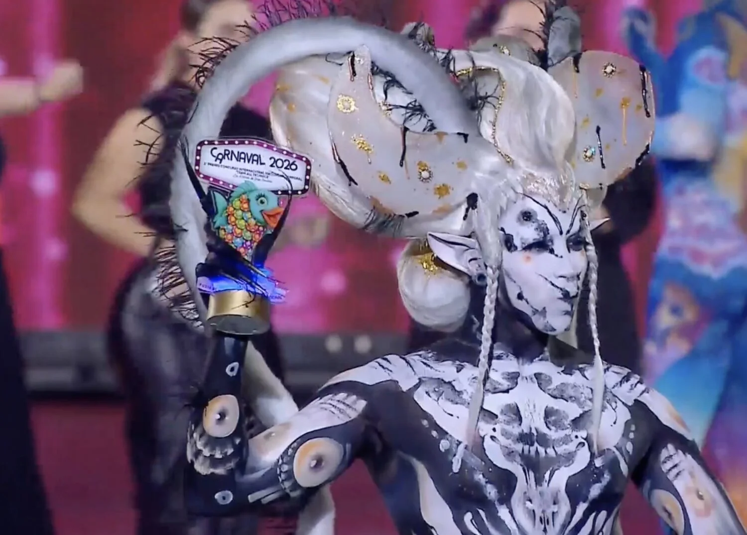 David Salem de la Guardia se alza con el primer premio del Concurso de Maquillaje Corporal de Las Palmas de Gran Canaria