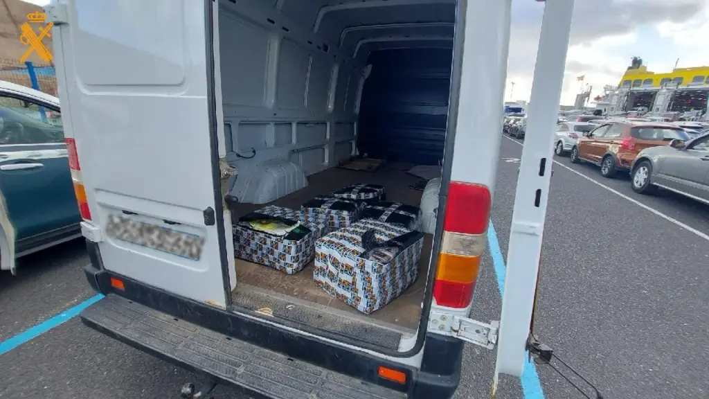 Droga localizada en un control rutinario en el muelle de Morro Jable (Fuerteventura) / Guardia Civil