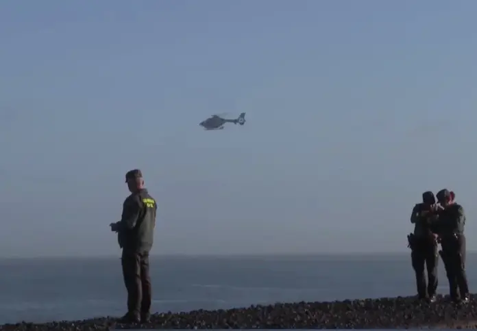 Búsqueda del parapentista desaparecido en Puerto del Rosario