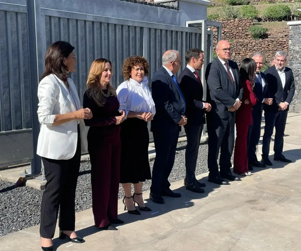 Inauguración de la interconexión por cable submarino de los sistemas eléctricos en Tenerife y La Gomera. Imagen cedida