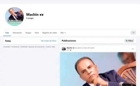 Jesús Machín denuncia una cuenta falsa con su nombre en Facebook que busca estafar