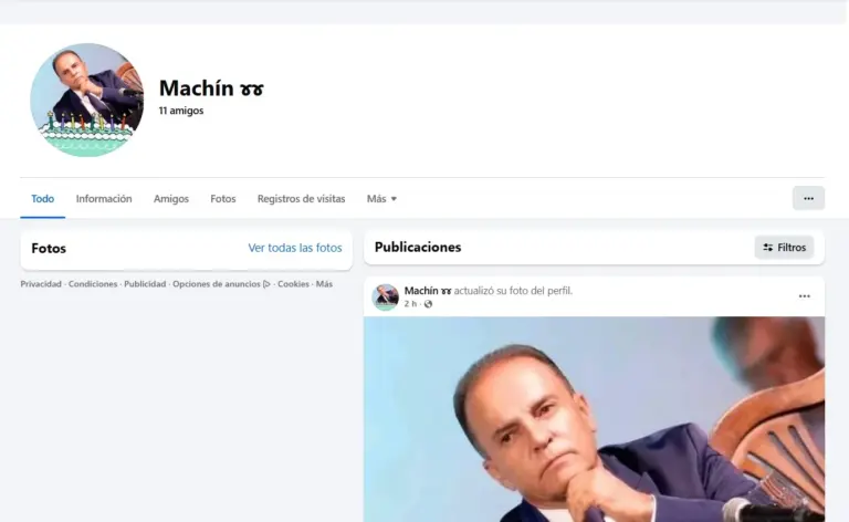 Jesús Machín denuncia una cuenta falsa con su nombre en Facebook que busca estafar