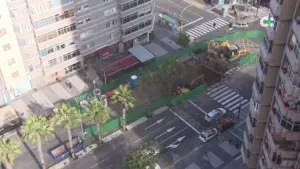 Una rotura de un colector provoca cortes en la Avenida José Mesa y López