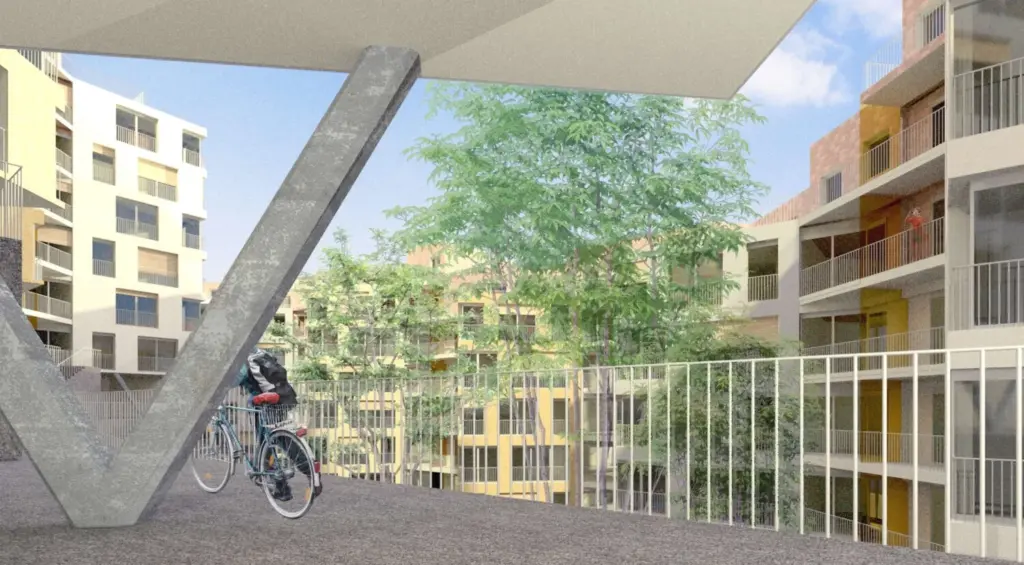 Zona de Cuevas Blancas, en Tenerife, donde se van a construir 226 viviendas