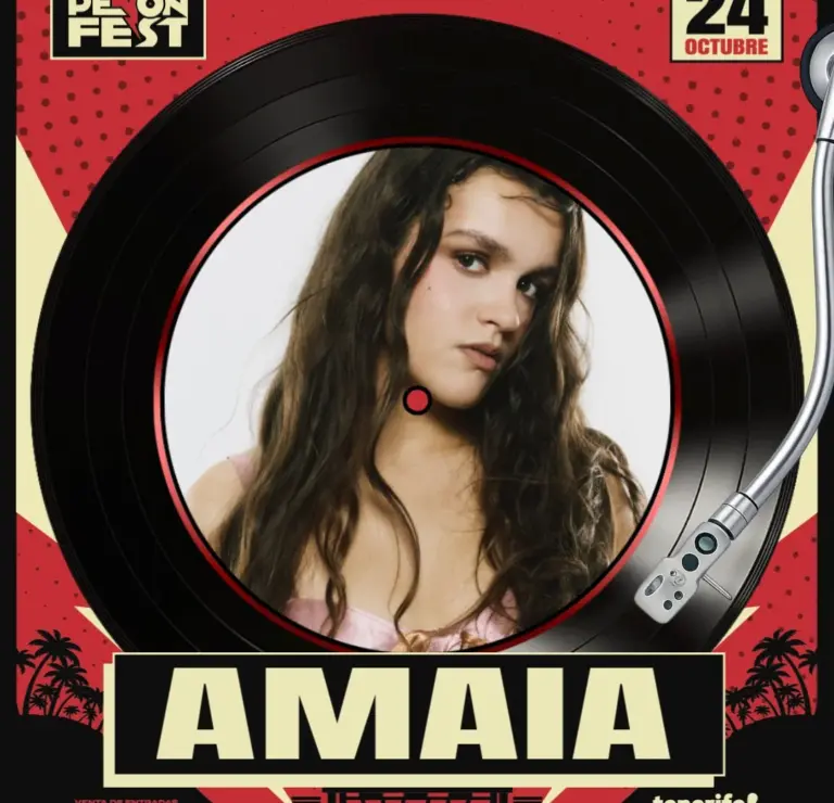 Amaia actuará el próximo 24 de octubre en el Tenerife Peñón Fest