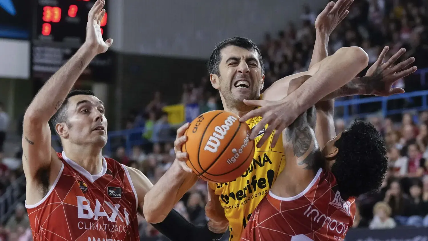 86-80 | La Laguna Tenerife pierde en su visita al BAXI Manresa | J21 Liga Endesa 25-26