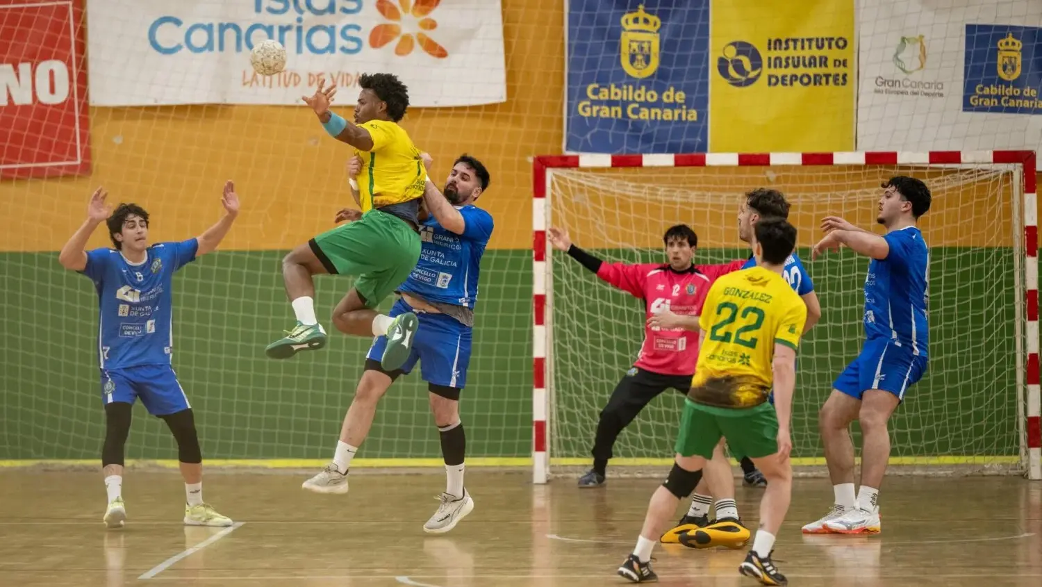 El Balonmano Gáldar cae en casa ante el Granitos Ibéricos Carballal