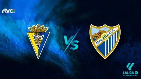 Cádiz CF vs Málaga CF: horario, alineaciones y minuto a minuto | LaLiga Hypermotion 25-26