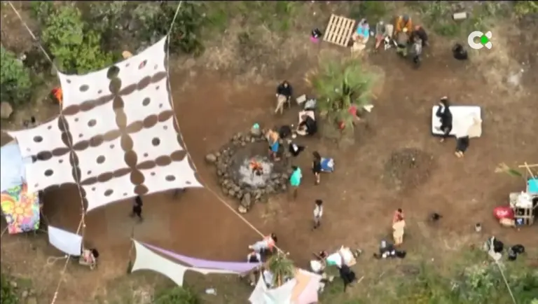 Vecinos de Tijarafe denuncian una fiesta ‘rave’ ilegal que congregó a unas 500 personas