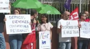 Los trabajadores de la AEMET en Canarias exigen mejoras laborales