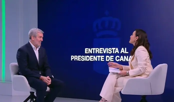 Entrevista a Fernando Clavijo tras el Debate sobre el Estado de la Nacionalidad