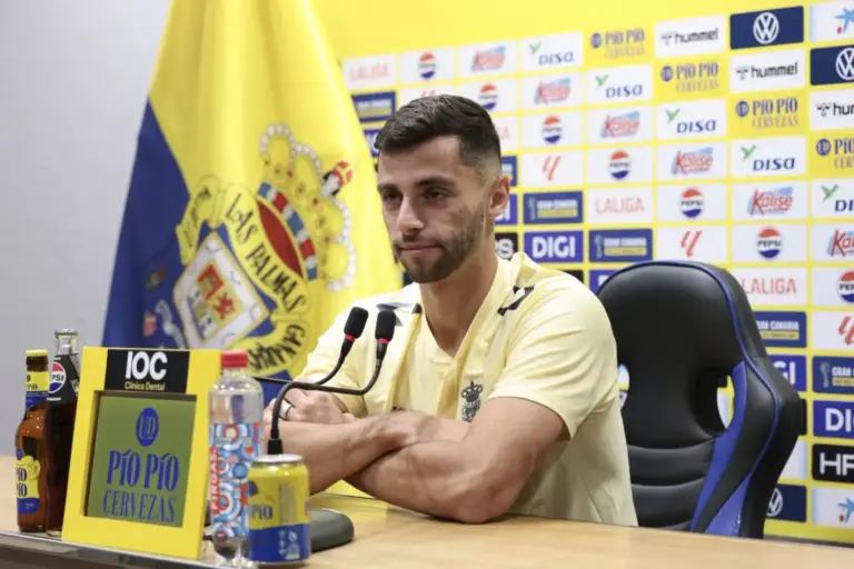 Enzo Loiodice ve «muy probable» el ascenso directo de la UD Las Palmas