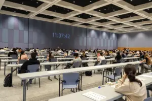 Imagen de archivo de una prueba de la EBAU de la ULPGC