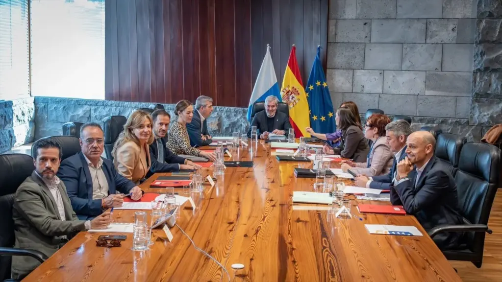 Reunión del Consejo de Gobierno de Canarias
