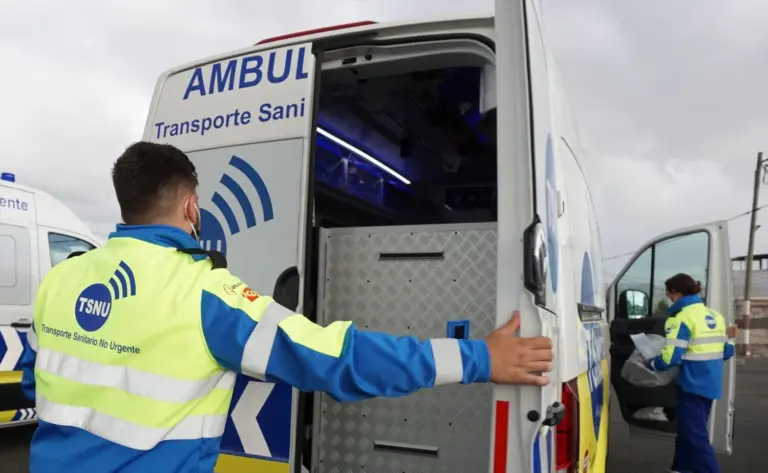 Suspendidos los traslados sanitarios no urgentes en Canarias por la emergencia de inundaciones