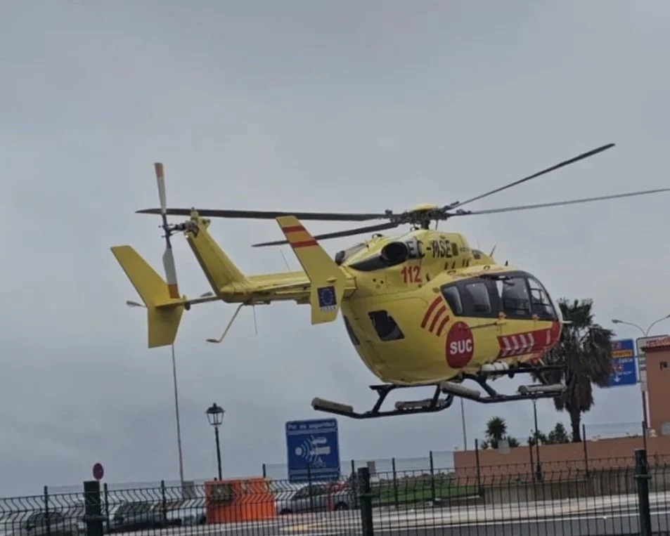 El helicóptero medicalizado del SUC en Fuerteventura entra en servicio inmediato