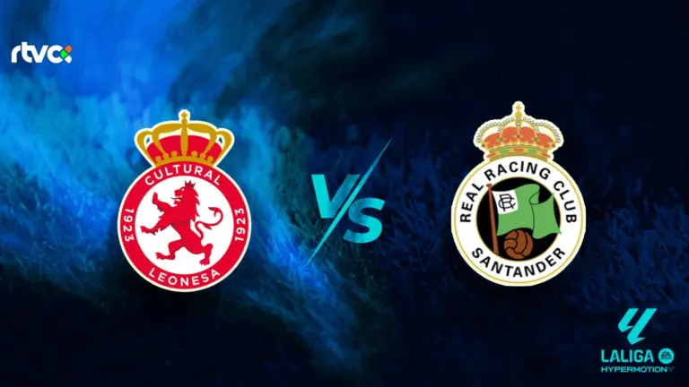 Cultural Leonesa vs Racing Santander: horario, alineaciones y minuto a minuto | LaLiga Hypermotion 25-26