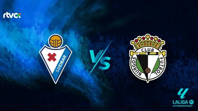 SD Eibar vs Burgos CF: horario, alineaciones y minuto a minuto | LaLiga Hypermotion 25-26