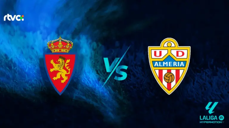 Real Zaragoza vs UD Almería: horario, alineaciones y minuto a minuto | LaLiga Hypermotion 25-26