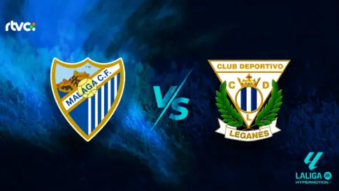 Málaga CF vs CD Leganés: horario, alineaciones y minuto a minuto | LaLiga Hypermotion 25-26