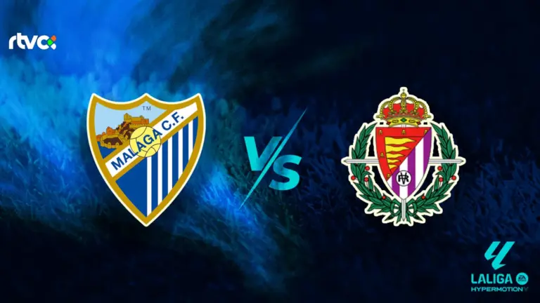 Málaga CF vs Real Valladolid CF: horario, alineaciones y minuto a minuto | LaLiga Hypermotion 25-26
