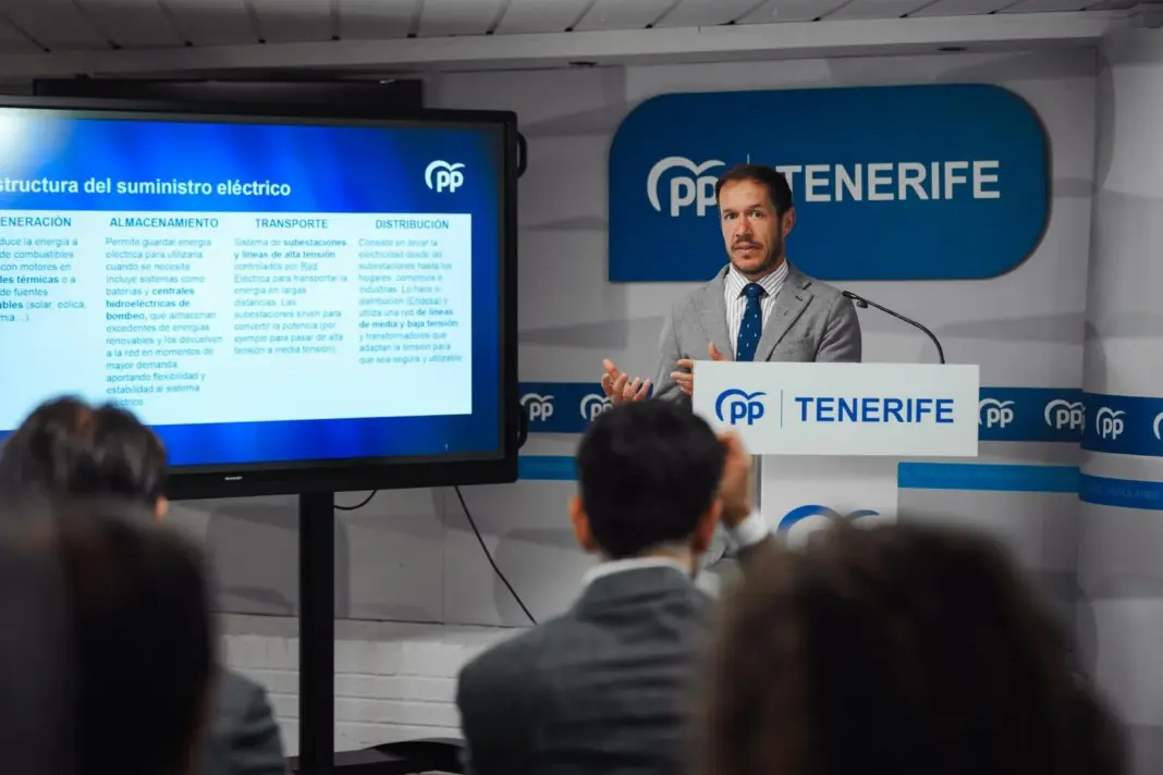 El PP destaca a Tenerife como la isla con mayor solidez energética de Canarias
